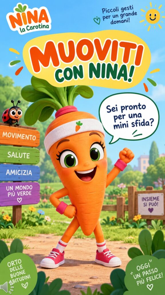 Muoviti con Nina: una mini sfida di movimento per bambini muoviti-con-nina-movimento-bambini