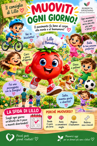Muoviti ogni giorno, consiglio di Lillo sul movimento e l'attività fisica per bambini